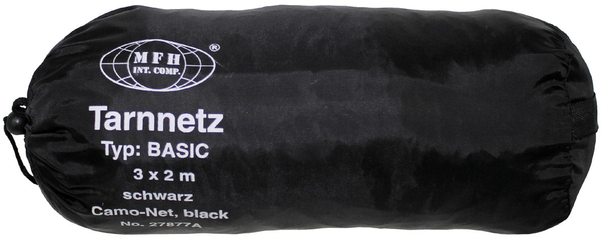 Filet de camouflage Basic MFH 2 x 3 m en polyester enduit polyacrylate