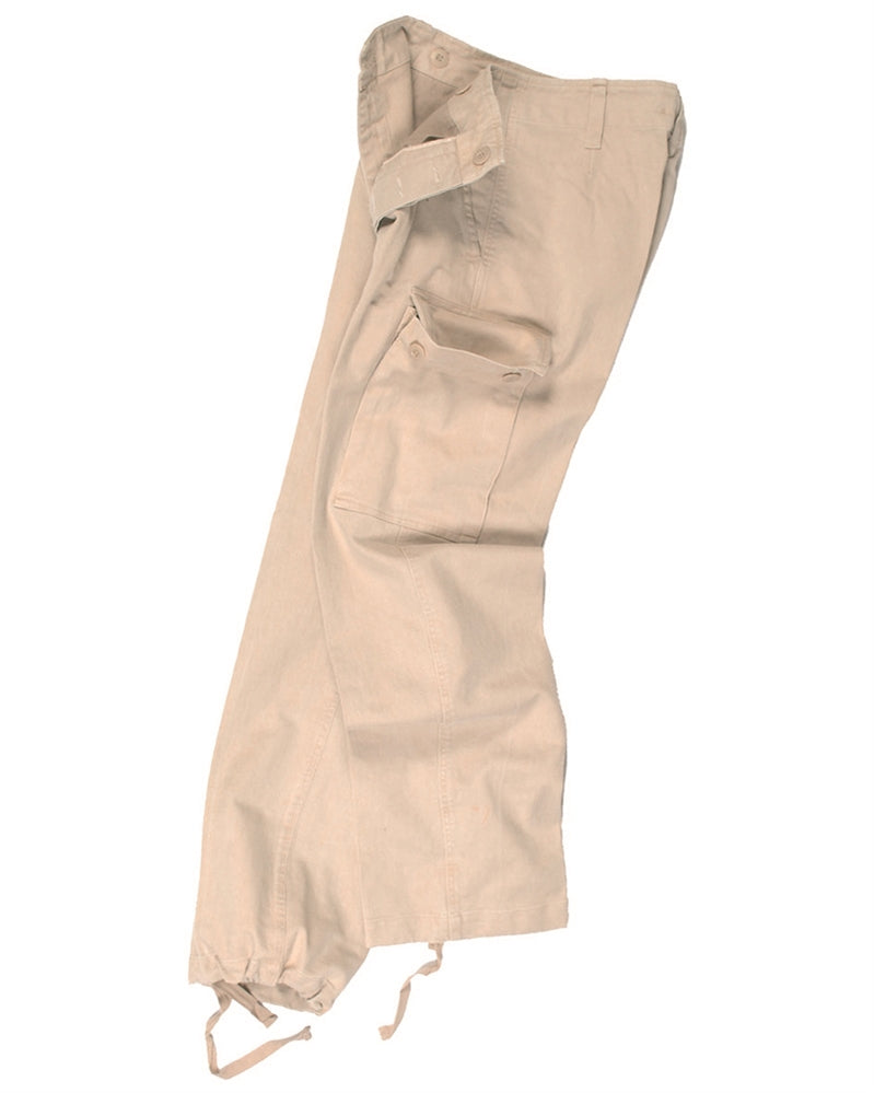Pantalon en moleskine de coton Mil-Tec pour enfant prélavé avec deux poches de cuisse
