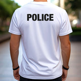 T-shirt imprimé Patrol Equipement à marquage Police, maille coton peigné 180 g/m²