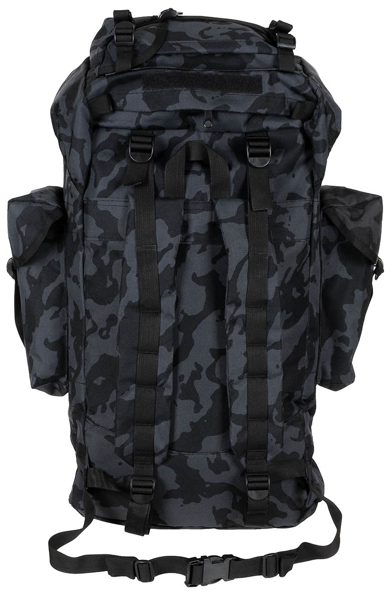 Sac à dos de combat type BW MFH 65 l armature aluminium compartiment bas séparable
