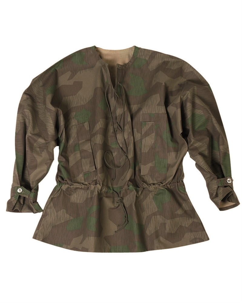 Blouse de combat à enfiler type Wehrmacht Mil-Tec en 100 % coton, reproduction