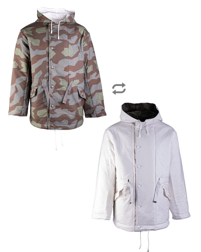 Veste réversible ouatinée type Wehrmacht Mil-Tec en coton, garnissage 440 g/m²