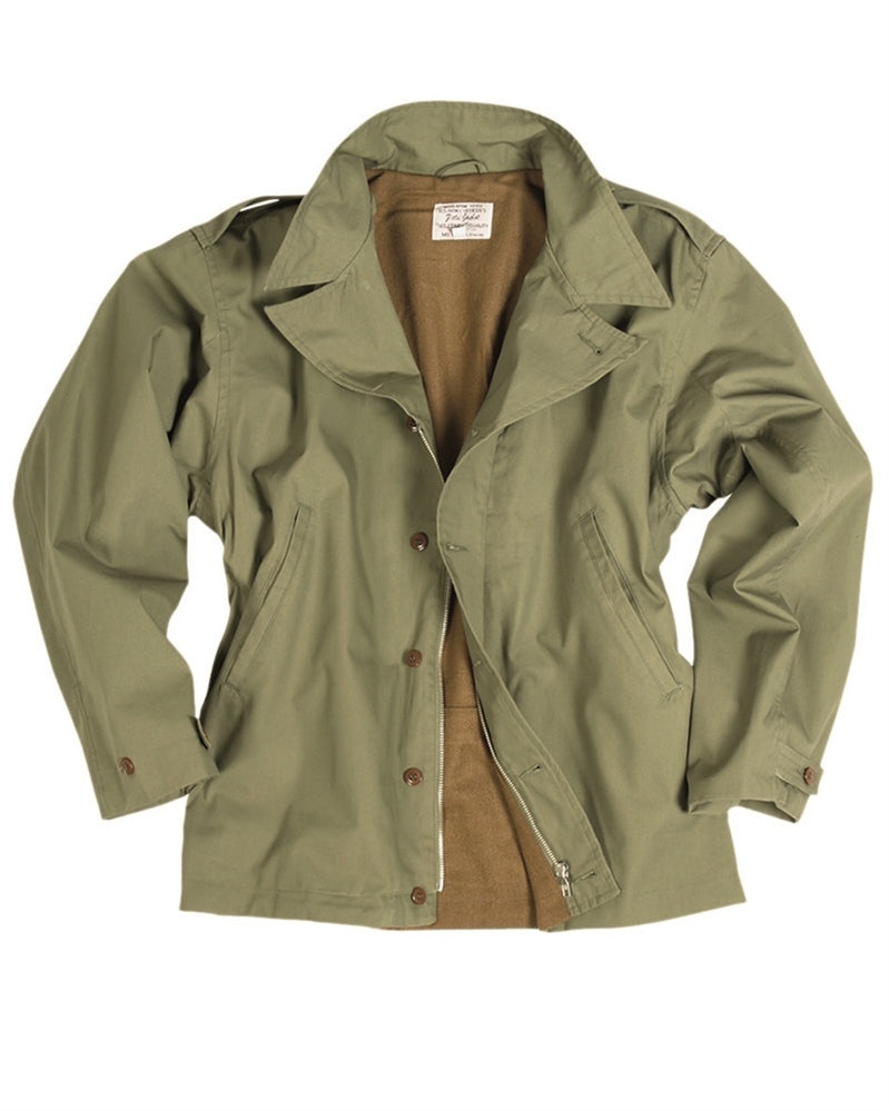 Veste de campagne M41 type US Mil-Tec en coton, doublure laine mélangée