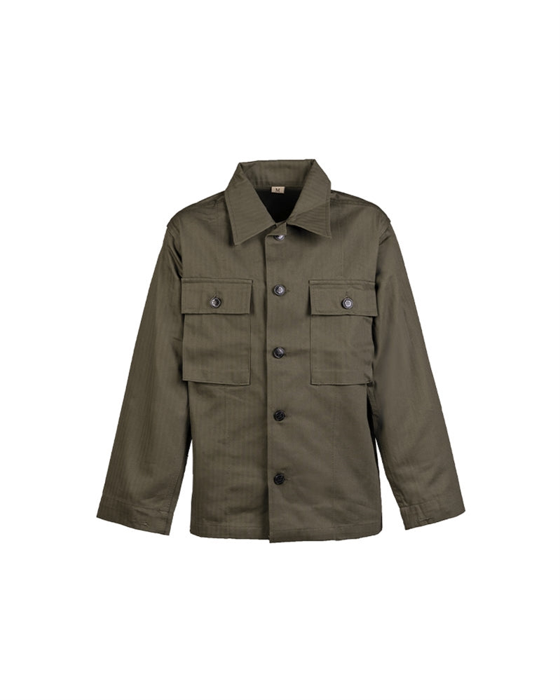Chemise de combat type US 1941-1944 Mil-Tec enfant en coton sergé à chevrons