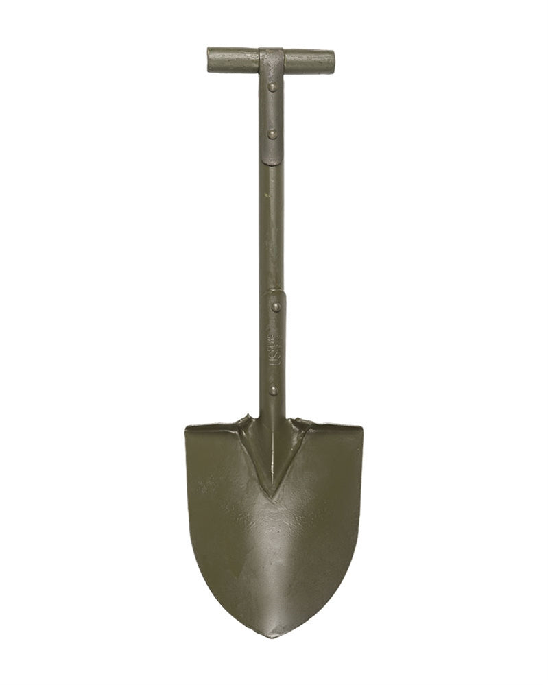 Pelle type US M1910 Mil-Tec à poignée en T, acier au carbone, 57,5 cm, 800 g