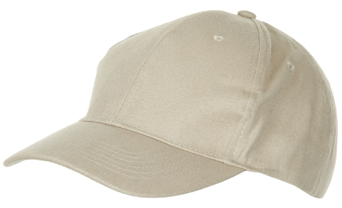 Casquette plate MFH en coton brossé à boucle laiton et visière six piqûres