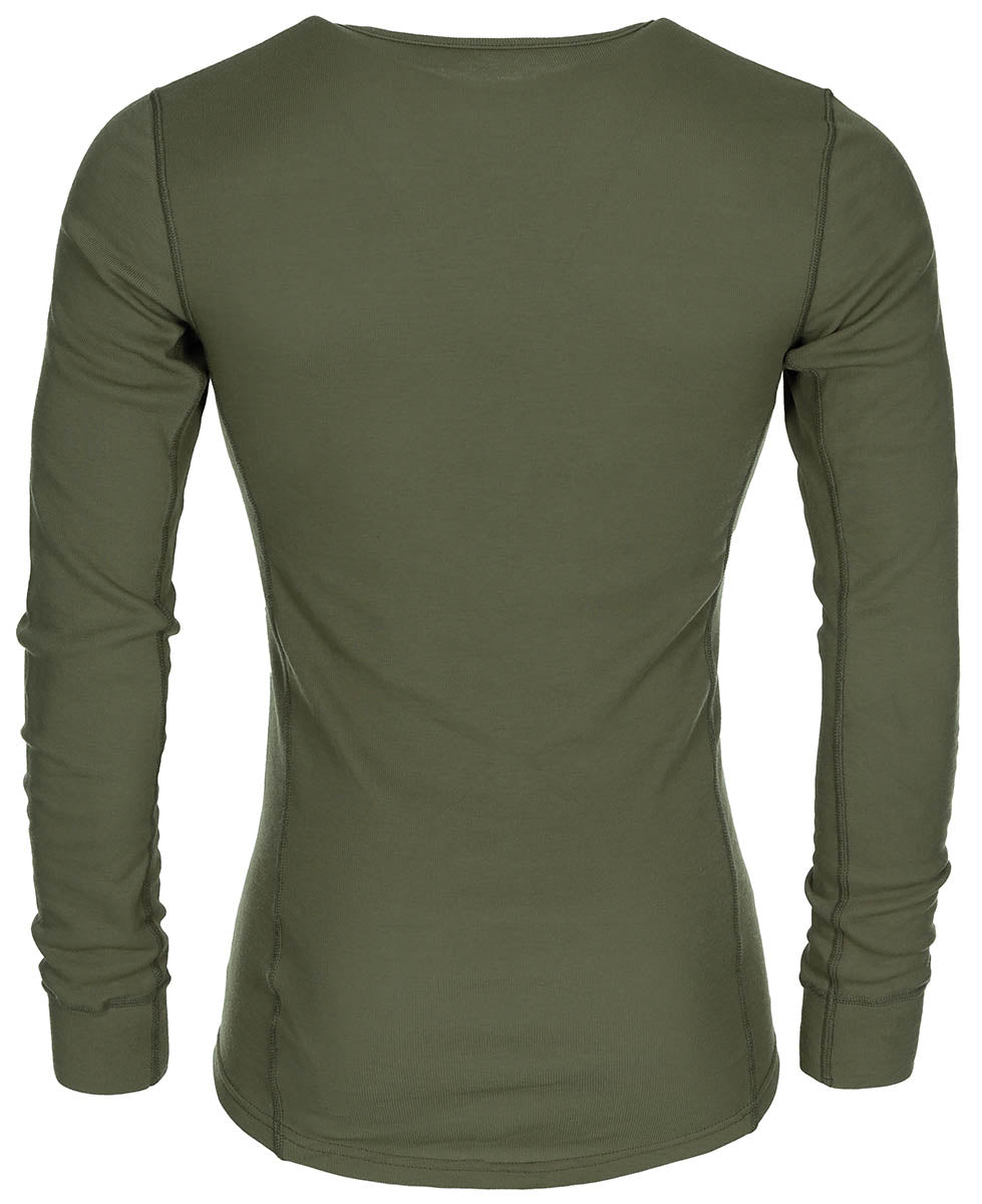 Maillot de corps néerlandais Odlo à manches longues, surplus d'occasion, lot de 10