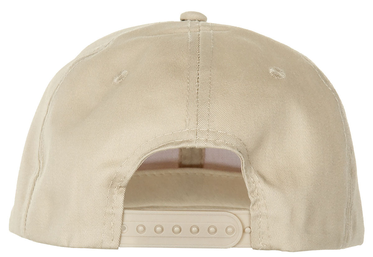 Casquette US MFH réglable en polycoton à visière six piqûres et six œillets