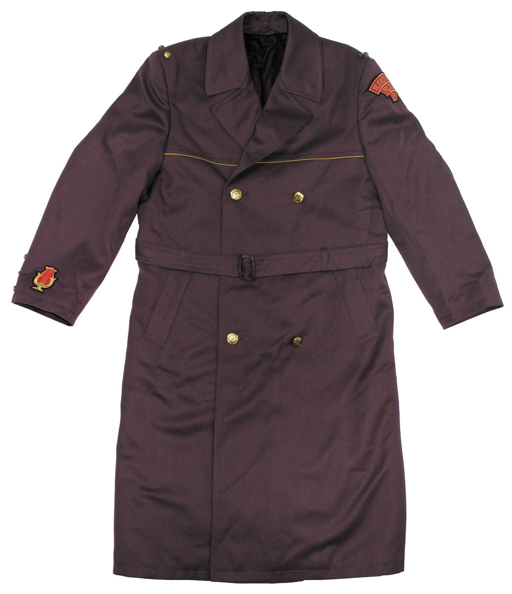 Manteau d'uniforme tchèque de musique militaire, surplus d'occasion, lot de 3