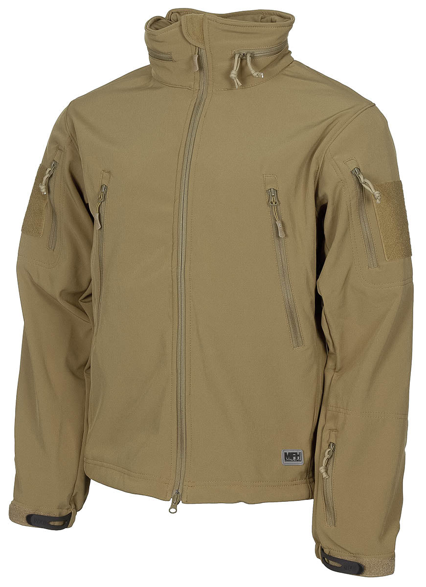 Veste softshell MFH Professional Scorpion à traitement Téflon colonne d'eau 8000 mm