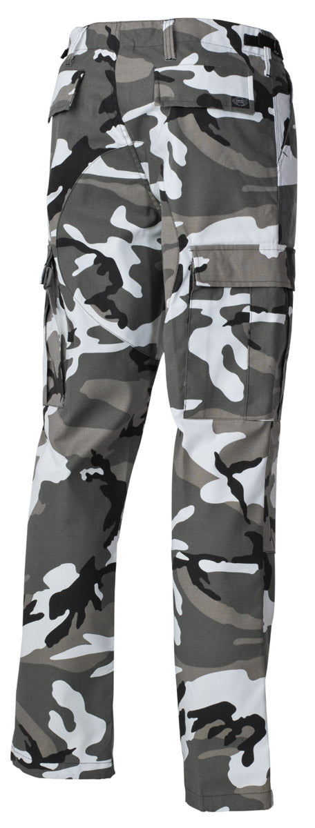 Pantalon de combat US BDU MFH polycoton 65/35 genoux et fessier renforcés six poches