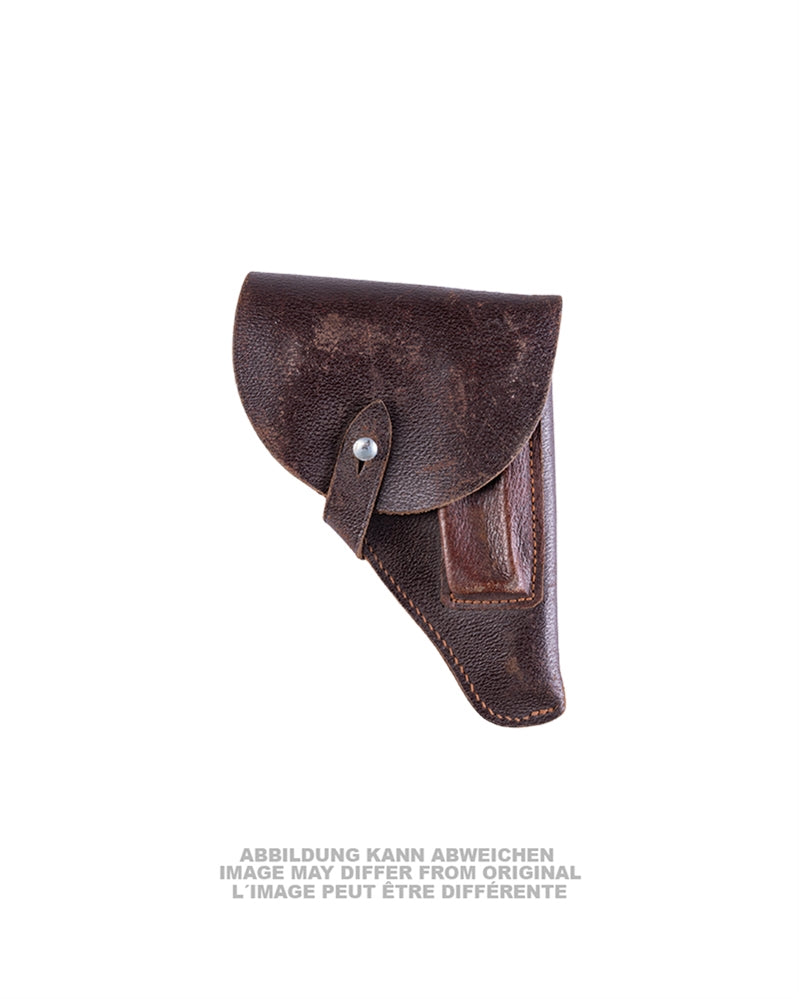 Holster de ceinture est-allemand en cuir pour pistolet de 7,65 mm, occasion