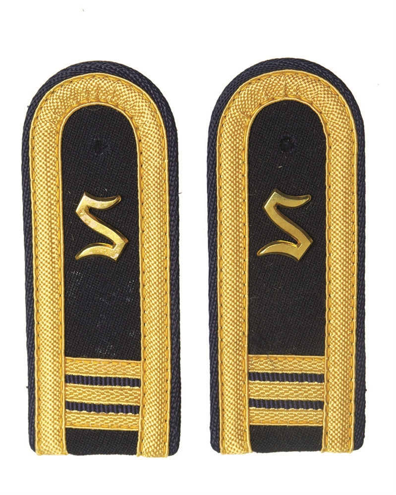 Pattes d'épaule d'élève officier de la marine est-allemande, stock ancien
