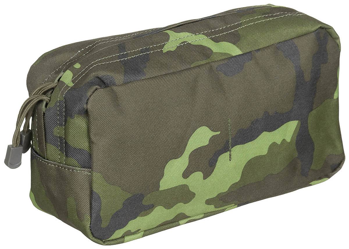 Pochette utilitaire MOLLE MFH grand format à ouverture intégrale, 25 x 13,5 x 9 cm