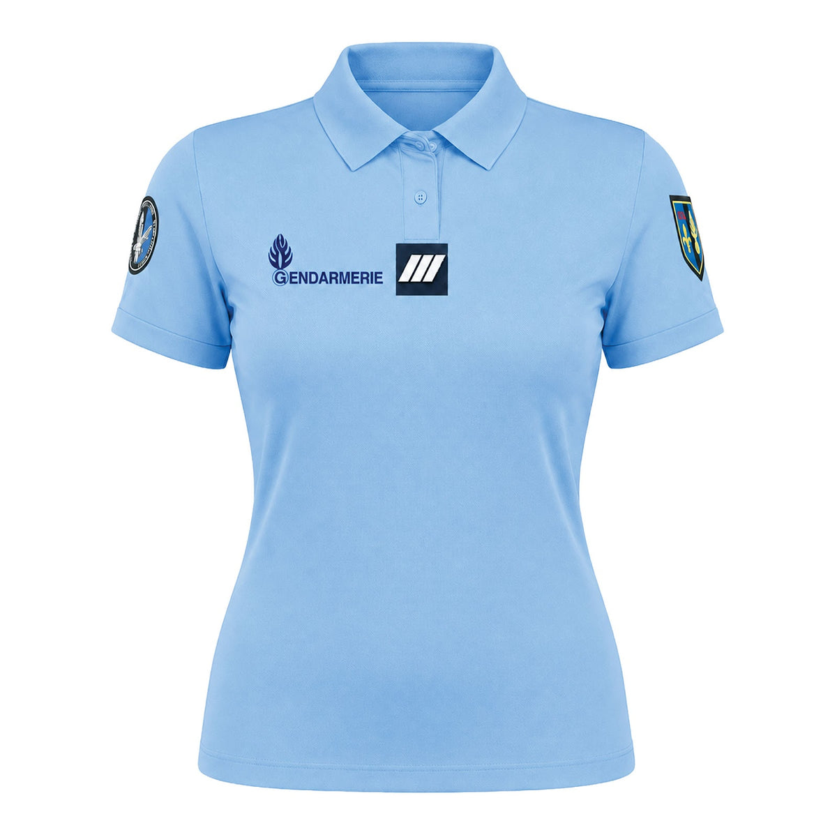 Polo Gendarmerie femme Patrol Equipement Cooldry polyester maille piquée 180 g/m2