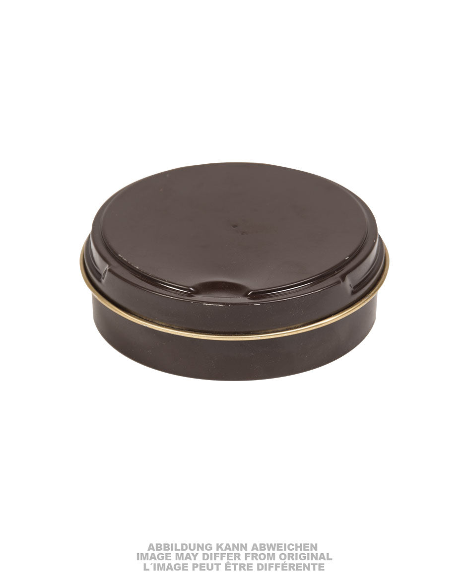 Graisse à chaussures de l'armée suisse en boîte de 130 g, stock ancien