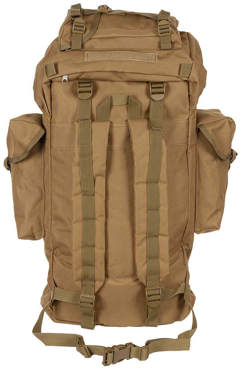 Sac à dos de combat type BW MFH 65 l armature aluminium compartiment bas séparable