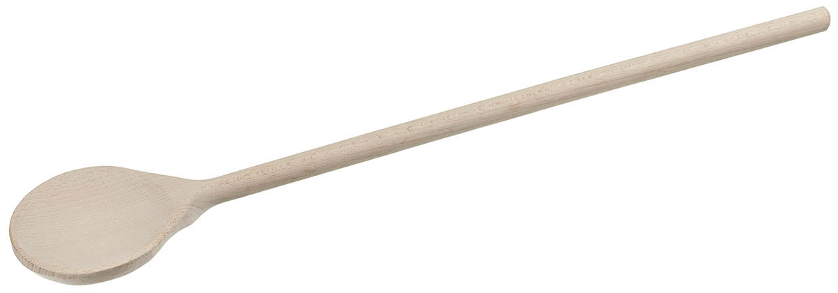 Cuillère de cuisine Fox Outdoor en hêtre à cuilleron rond 45 ou 70 cm