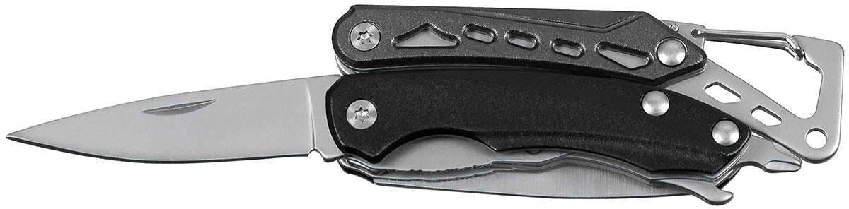 Pince multifonctions Fox Outdoor Mini 4 outils avec mousqueton poids 100 g