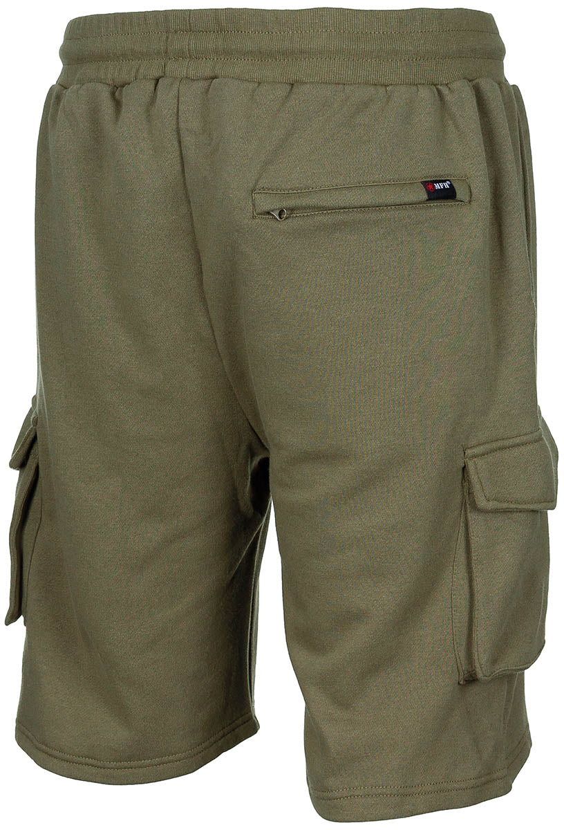 Bermuda Jogger MFH taille élastique à cordon poches de cuisse auto-agrippantes