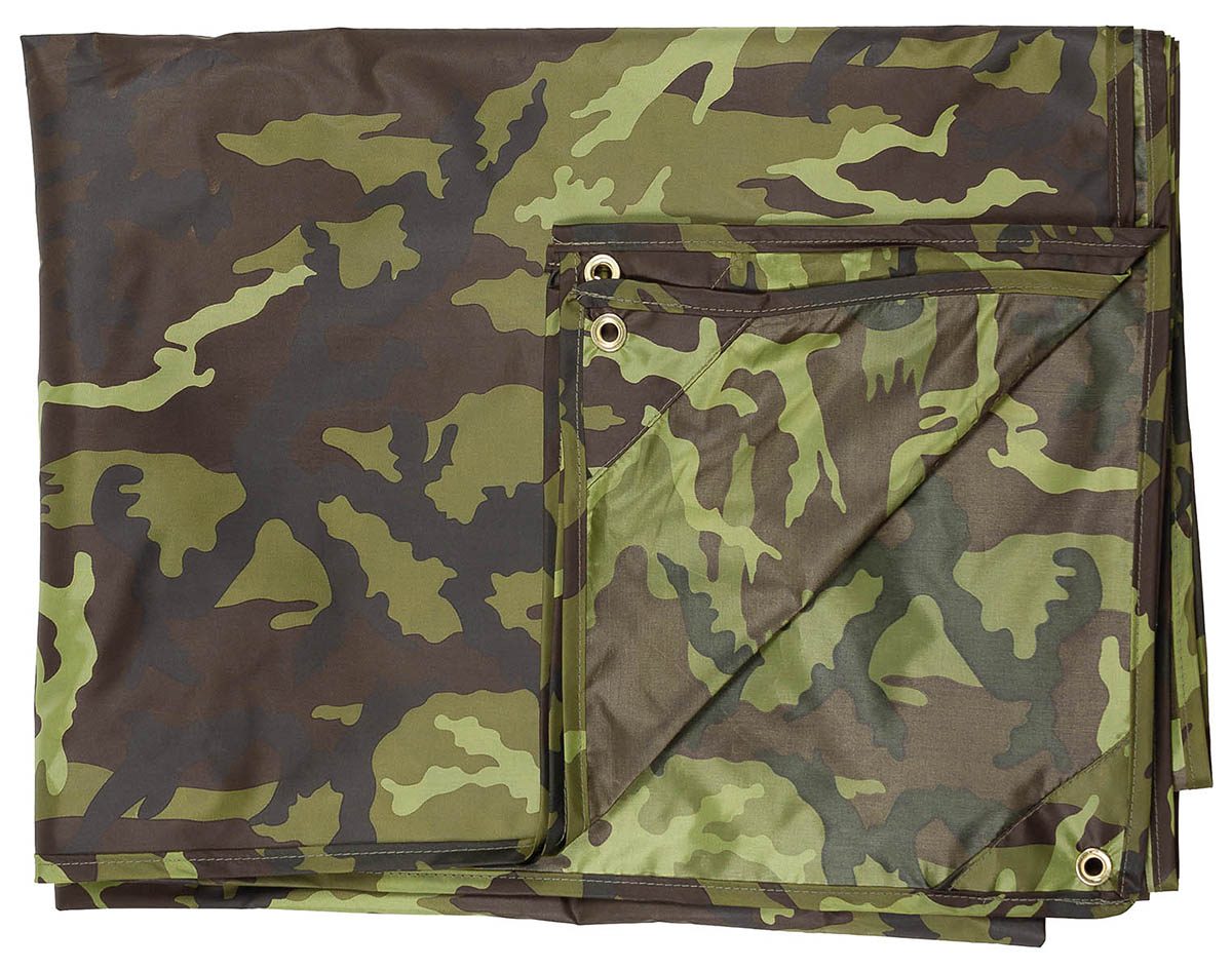 Bâche multi-usages MFH Tarp 300 x 400 cm en polyester enduit PU 2500 mm