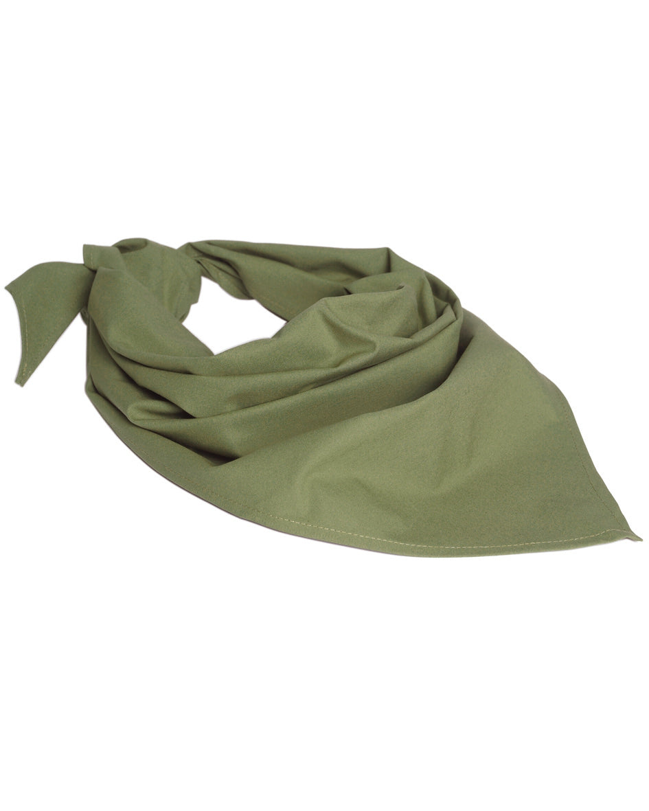 Bandana triangulaire type Bundeswehr Mil-Tec en coton 130 x 92 cm fabriqué en Allemagne