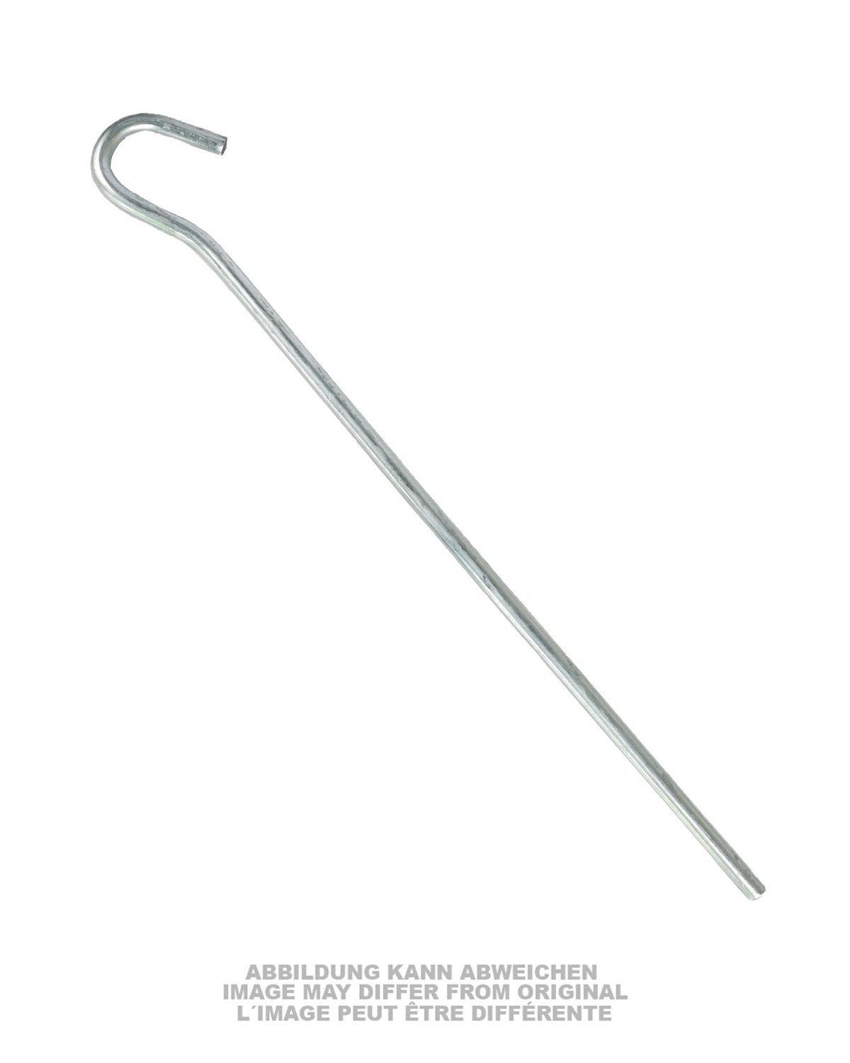 Piquet de tente Mil-Tec en acier 24 cm avec œillet de tête pour bivouac et poste fixe