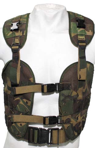 Gilet de portage néerlandais, surplus comme neuf pour le travail extérieur et le bivouac