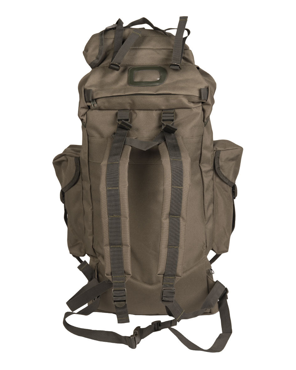 Sac à dos de combat type Bundeswehr Mil-Tec 65 litres en polyester enduit PVC