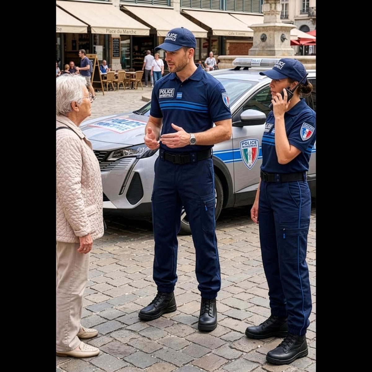 Pantalon d'intervention Police Municipale Patrol Equipement polycoton 240 g/m²
