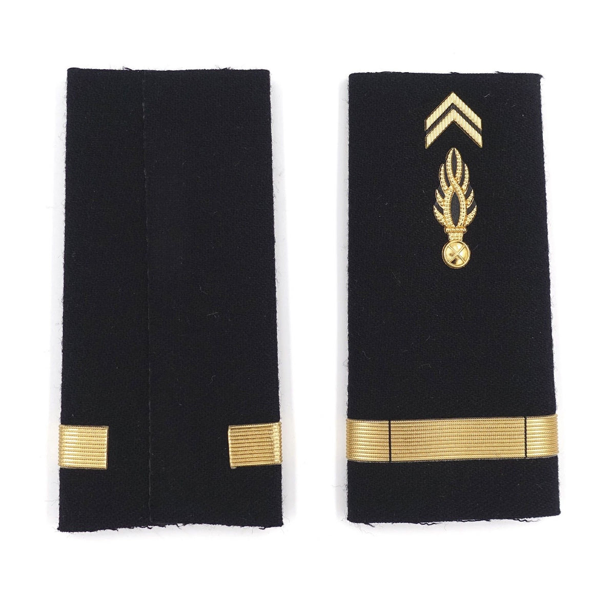 Fourreaux de grade Patrol Equipement gendarmerie mobile plastifiés 11 x 5 cm