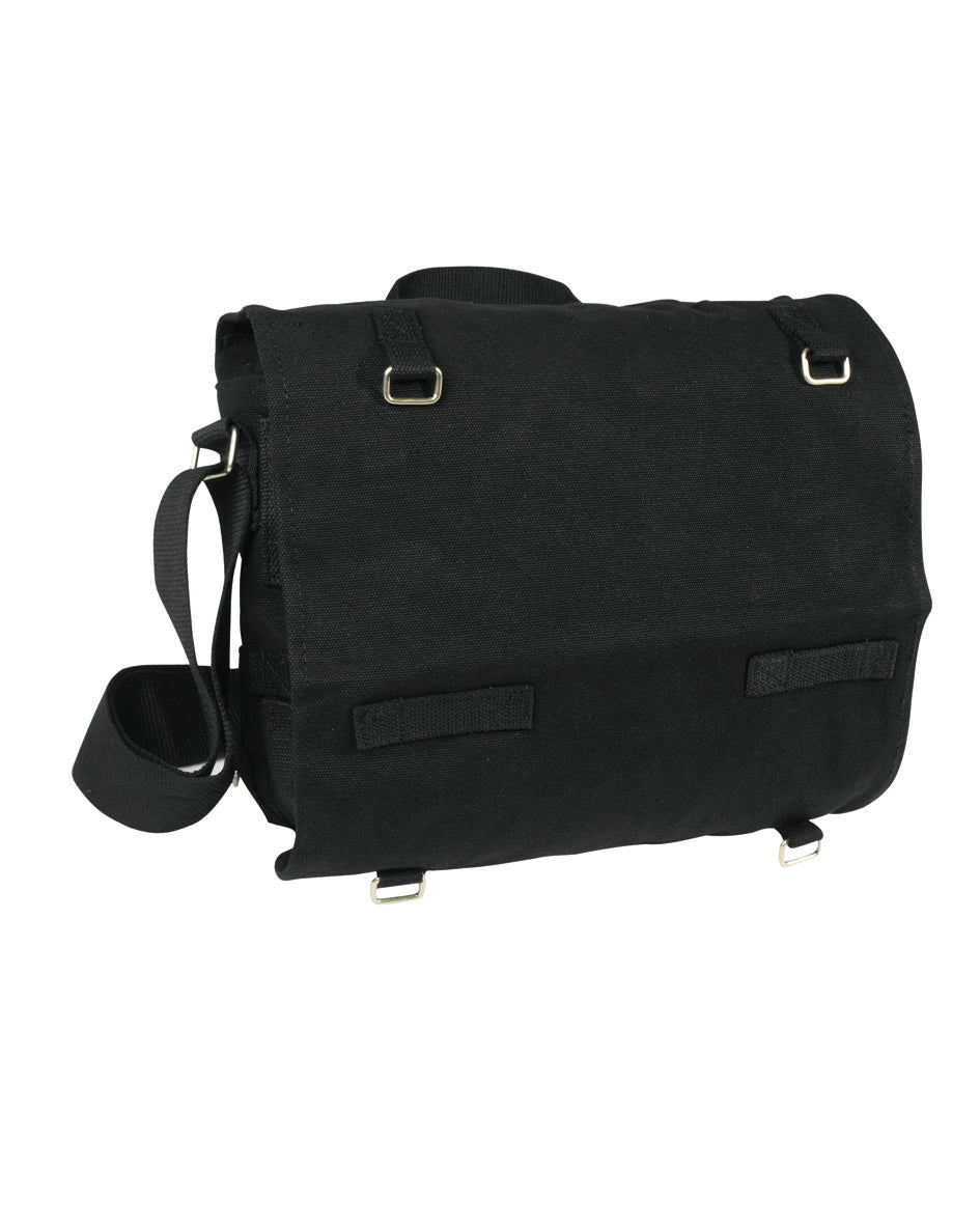 Sacoche Mil-Tec type Bundeswehr en coton 33 x 23 x 11 cm avec sangle de 5 cm