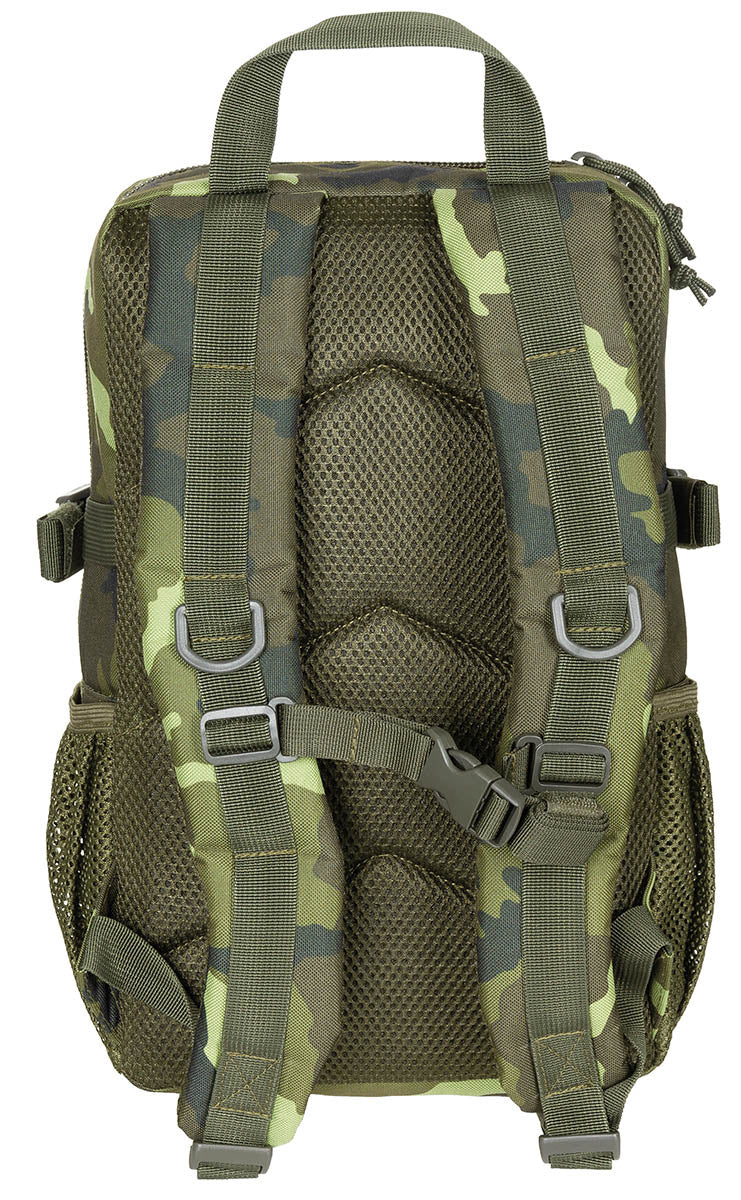 Sac à dos d'assaut MFH US Assault Youngster 15 L en polyester avec sangle de poitrine