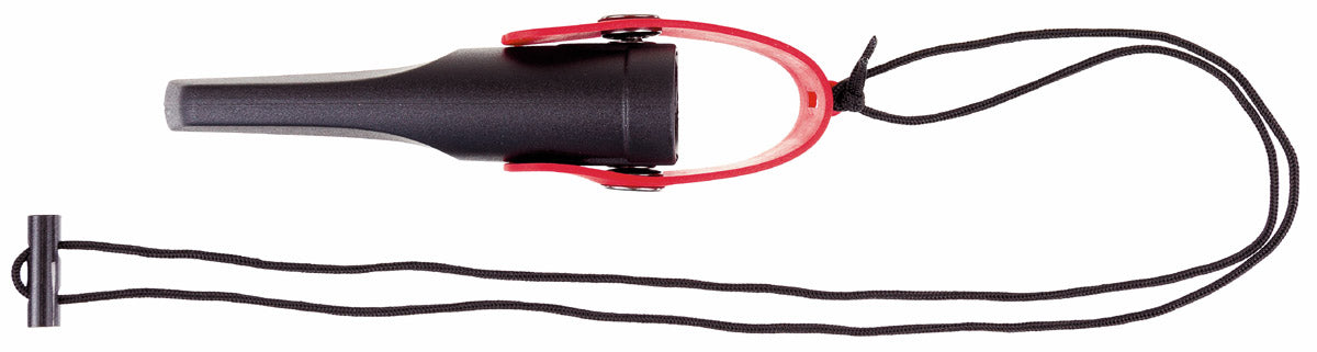 Couteau de cou Fox Outdoor Mini lame 5,5 cm allume-feu sur cordon 60 g