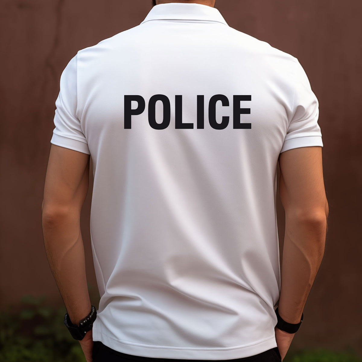 Polo Patrol Equipement marquage Police maille piquée coton peigné 210 g/m² renforcé