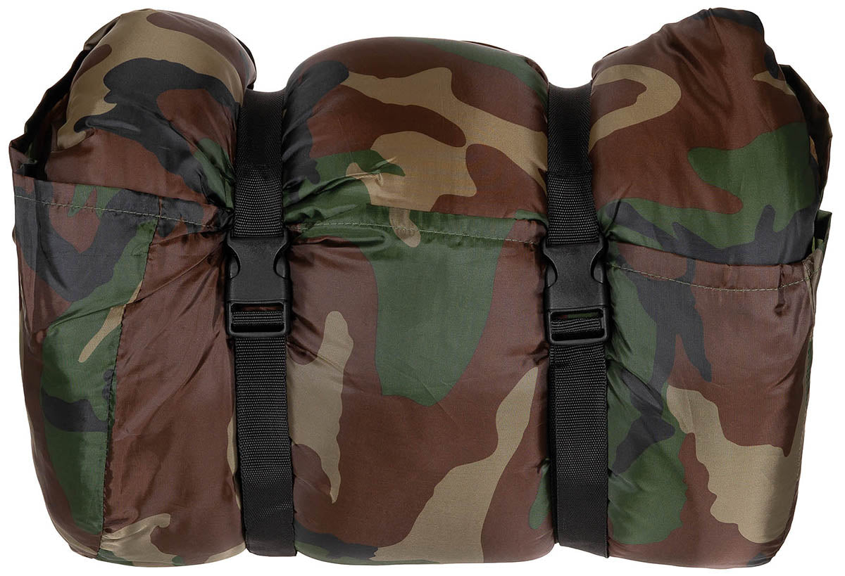 Sac de couchage MFH type pilote israélien garnissage 2 couches confort 4,9 °C