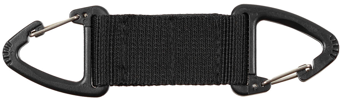Support universel double MFH à deux mousquetons plastique, longueur 12 cm