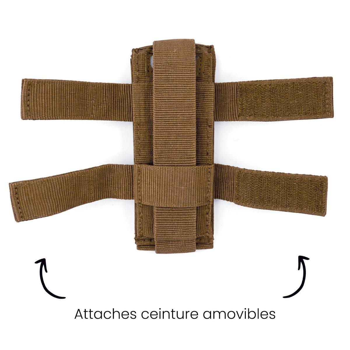 Porte-garrot en polyester attaches MOLLE et passant de ceinturon
