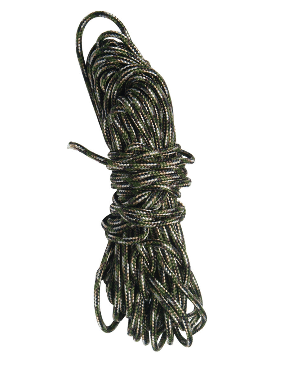 Cordelette multi-usages Mil-Tec en polypropylène 3 mm longueur 15 m pour bivouac