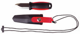 Couteau de cou Fox Outdoor Mini lame 5,5 cm allume-feu sur cordon 60 g