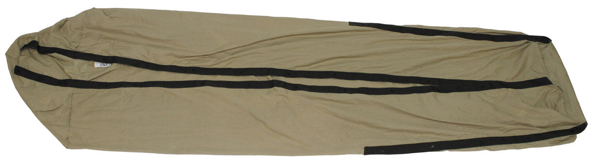 Drap de sac de couchage néerlandais M90, surplus d'occasion, lot de 5