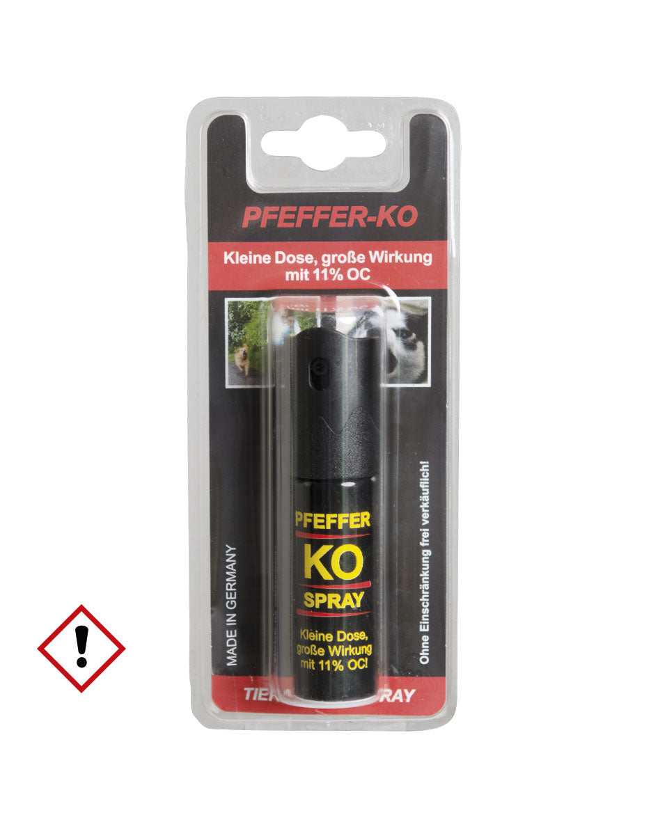 Aérosol de défense au poivre Mil-Tec 15 ml jet direct format de poche portée 4 m