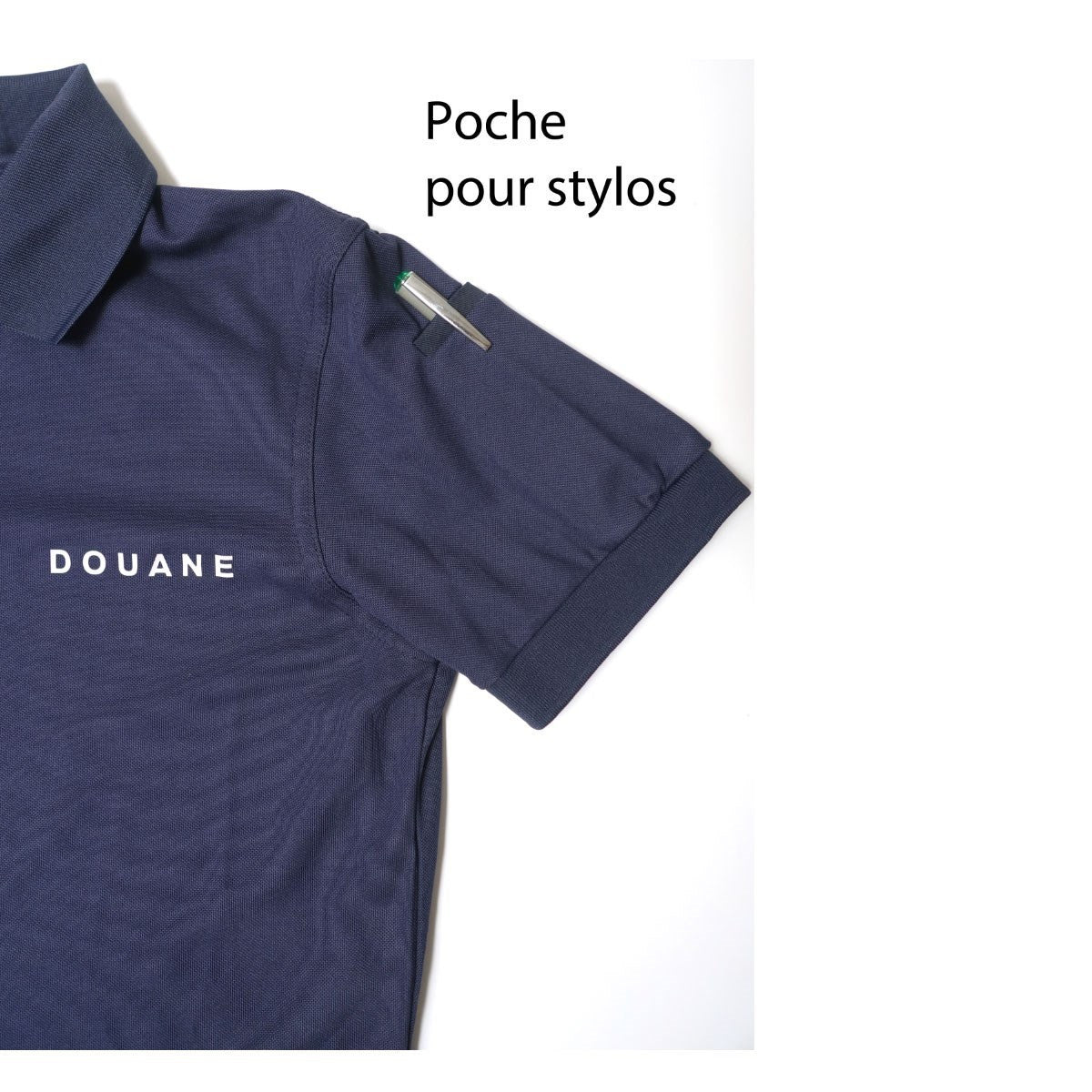 Polo Douane Patrol Equipement coupe femme manches courtes maille piquée Cooldry