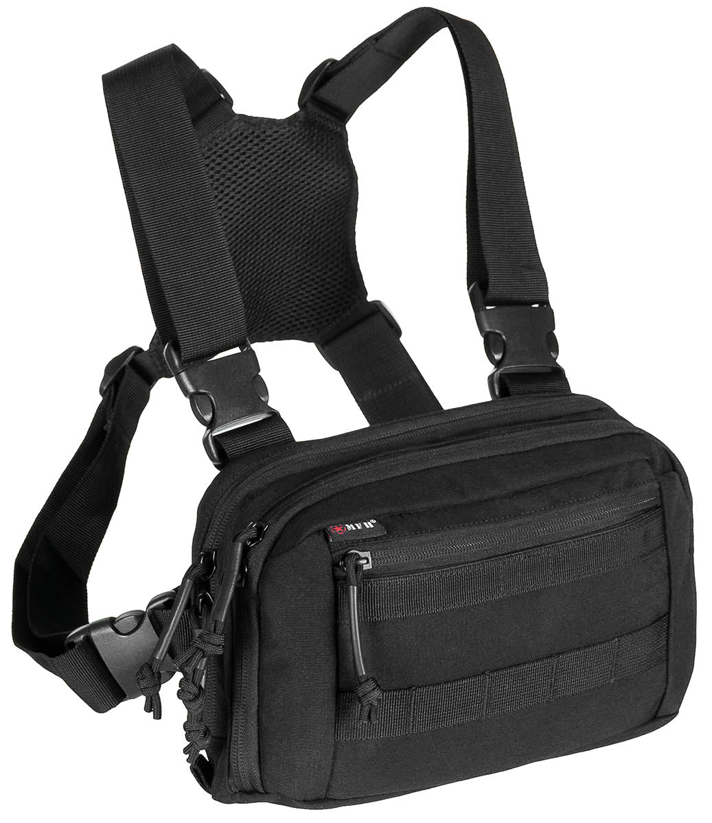 Poche ventrale MFH Recon en polyester 700D 27 × 18 × 7 cm à bretelles amovibles