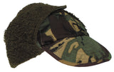 Bonnet d'hiver britannique tout laine, surplus d'occasion, lot de 10