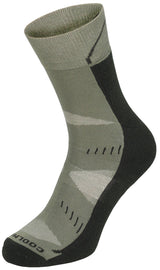 Chaussettes de trekking Fox Outdoor Arber à semelle matelassée mélange COOLMAX®