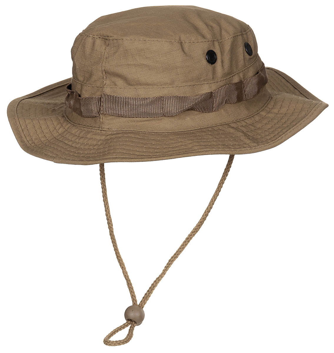 Chapeau de brousse US GI Boonie MFH en coton Rip Stop à passants périphériques