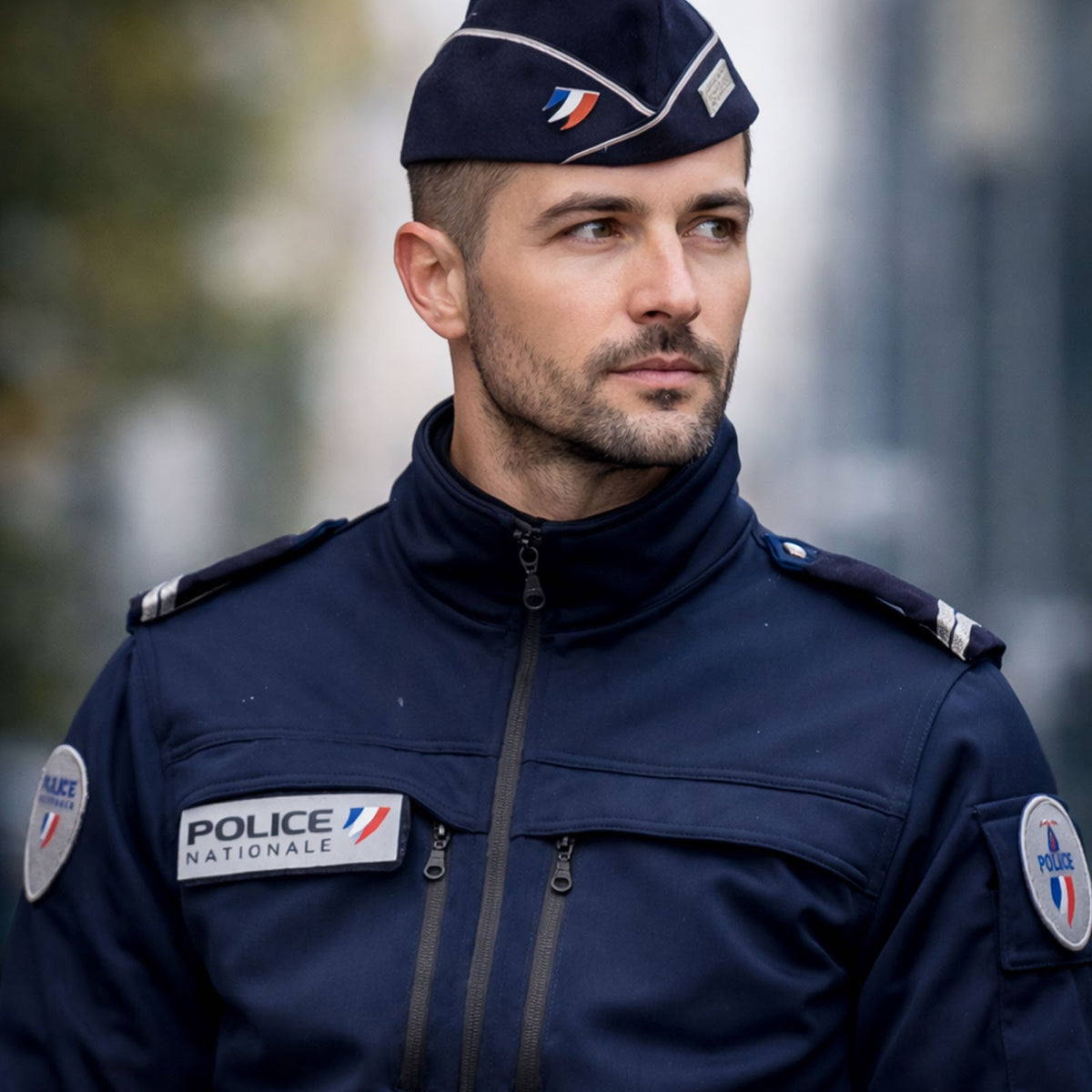 Bandeau rétroréfléchissant Patrol Equipement Police Nationale dos auto-agrippant