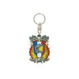 Porte-clés souple Patrol Equipement sapeurs-pompiers motif en relief quatre versions
