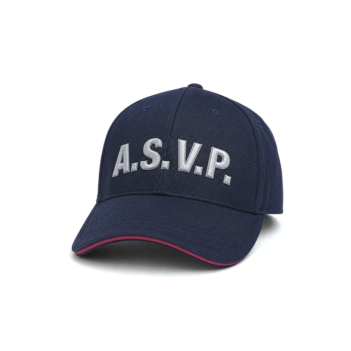 Casquette ASVP en filet polyester marquage 3D rétroréfléchissant taille unique